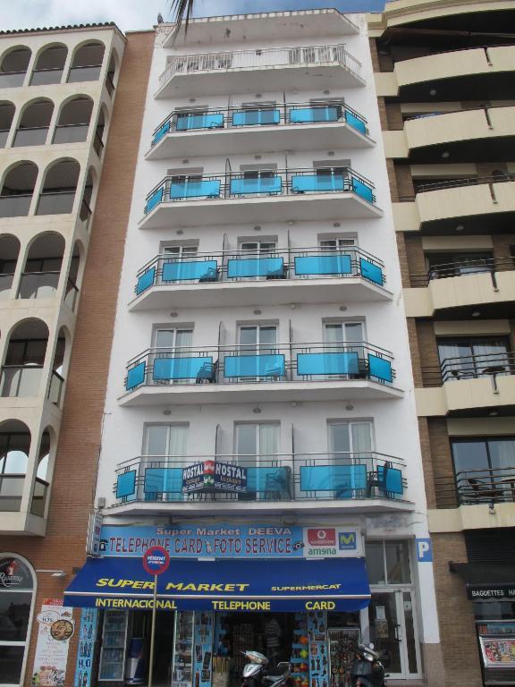 Hostal La Playa Lloret de Mar Exterior foto